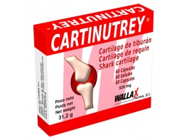 Imagen del producto Wallas Cartinutrey cartílago de tiburón 60 cápsulas