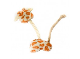 Imagen del producto Petuky natural juguete de gato jirafa de cuerda 13cm
