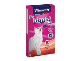 Imagen del producto Vitakraft Cat liquid snack ternera con inulina 90