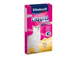 Imagen del producto Vitakraft Cat liquid snack pollo con taurina 90g