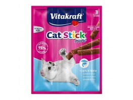 Imagen del producto Vitakraft Cat stick mini, salmón & trucha 18g 3