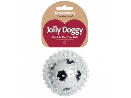 Imagen del producto Rosewood jolly doggy pelota futbol pinchos 8 cm