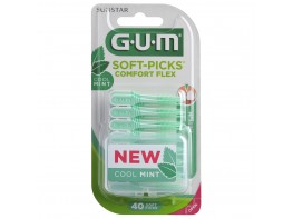 Imagen del producto Gum soft picks confort flex reg mint 40uds