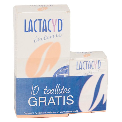 Lactacyd íntimo gel 400ml +10 toallitas