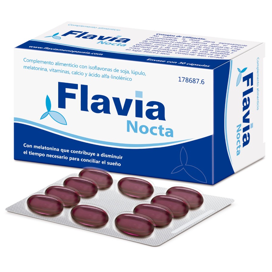 Flavia nocta menopausia 30 cápsulas