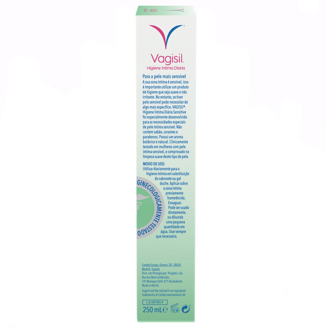 Vagisil higiene íntima diaria sensitive pack 2x250ml