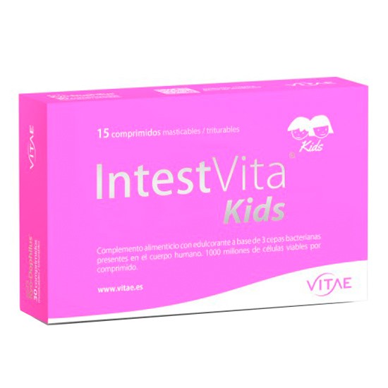 Vitae IntestVita Kids comprimidos masticables 15 comprimidos