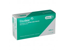 GUANTES LISUTEX LATEX EXPLOR. T/M 100U