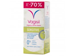 Vagisil higiene íntima diaria sensitive pack 2x250ml