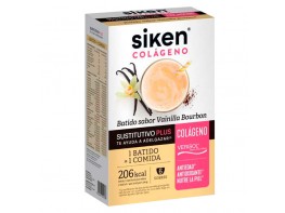 Siken colágeno batido vainilla 6 sobres Bourbon